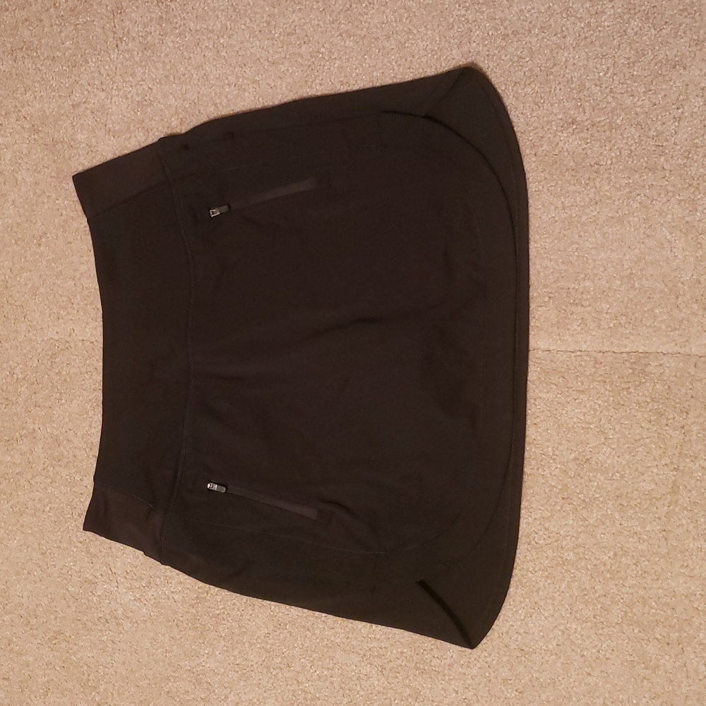 Athleta Women's Black Fairway 16" Golf Skirt